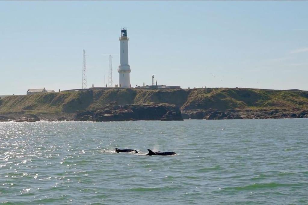 Lighthouse Cottage With Hottub Aberdeen Zewnętrze zdjęcie
